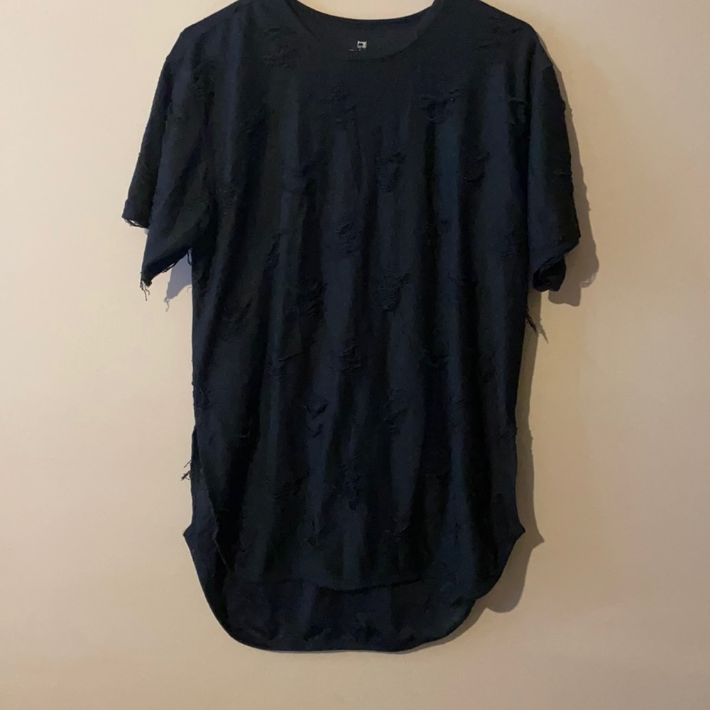 Ripped black Blouse